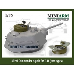 1/35 T-34 Commander Cupola Cast/Welded for Dragon/Zvezda kits 1/35 T-34 Commander Cupola Cast/Welded for Dragon/Zvezda kits
