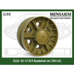 1/35 KV-1/7/8/9 Roadwheel set (1941-42) 1/35 KV-1/7/8/9 Roadwheel set (1941-42)