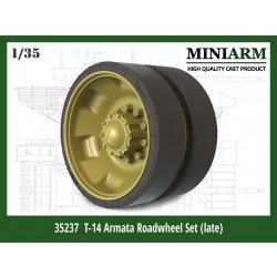 1/35 T-14 Armata Road Wheel set Late Type for Zvezda/Takom kits 1/35 T-14 Armata Road Wheel set Late Type for Zvezda/Takom kits