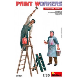 1/35 Paint Workers (2 figures) with Accessories 1/35 Paint Workers (2 figures) with Accessories