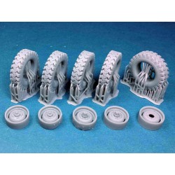 1/24 Land Rover Deestone Wheels with Hub for Revell kits 1/24 Land Rover Deestone Wheels with Hub for Revell kits