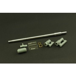 1/35 Rheinmetall 120mm L55 Barrel for Leopard 2A6/A7 for Meng Models TS-027/Tamiya #35271 1/35 Rheinmetall 120mm L55 Barrel for Leopard 2A6/A7 for Meng Models TS-027/Tamiya #35271