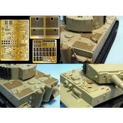 1/35 German Tiger I Mid./Late Version Photo-Etched Set for Tamiya kit (3 PE sheets) 1/35 German Tiger I Mid./Late Version Photo-Etched Set for Tamiya kit (3 PE sheets)