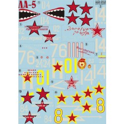 1/48 Wet Decals - Lavochkin La-5 Part 1 1/48 Wet Decals - Lavochkin La-5 Part 1