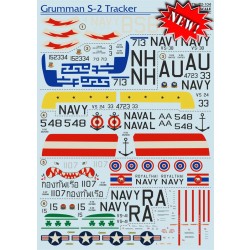 1/72 Grumman S-2 Tracker Decals 1/72 Grumman S-2 Tracker Decals