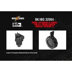 1/32 PZL P.11 Polish Fighter Bristol Mercury V Engine (Cylinders and Casing) for IBG Kits 1/32 PZL P.11 Polish Fighter Bristol Mercury V Engine (Cylinders and Casing) for IBG Kits