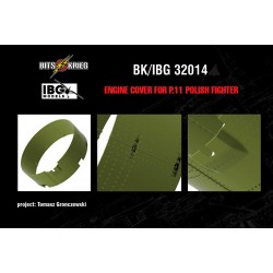 1/32 PZL P.11 Polish Fighter Engine Cover for IBG Kits 1/32 PZL P.11 Polish Fighter Engine Cover for IBG Kits