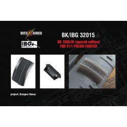 1/32 PZL P.11 Polish Fighter Oil Cooler (Special Edition) for IBG Kits 1/32 PZL P.11 Polish Fighter Oil Cooler (Special Edition) for IBG Kits