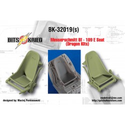 1/32 Messerschmitt Bf-109 E Seat for Dragon kits 1/32 Messerschmitt Bf-109 E Seat for Dragon kits