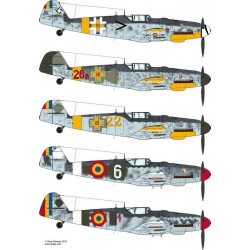Decals for 1/72 Romanian Messerschmitt Bf 109 G-6 Part 2 Decals for 1/72 Romanian Messerschmitt Bf 109 G-6 Part 2