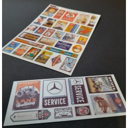 1/48 - 1/35 Rusted Commercial Signs - Germany 1/48 - 1/35 Rusted Commercial Signs - Germany