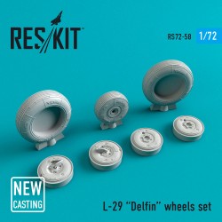 1/72 L-29 Wheels for AMK,Bilek kits 1/72 L-29 Wheels for AMK,Bilek kits