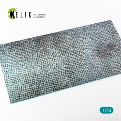 1/24 Paving stone road 3mm Acrylic Base (180 x 357 mm, 210 g) 1/24 Paving stone road 3mm Acrylic Base (180 x 357 mm, 210 g)