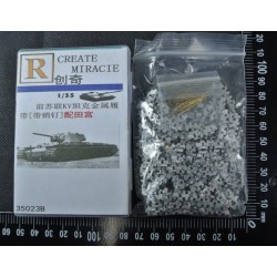 1/35 Soviet KV Tank Metal Tracks for Tamiya kits w/Pins 1/35 Soviet KV Tank Metal Tracks for Tamiya kits w/Pins