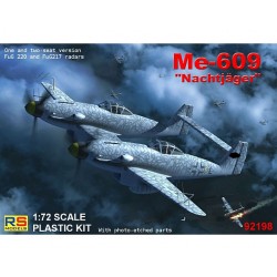 1/72 Luftwaffe Me-609 1/72 Luftwaffe Me-609