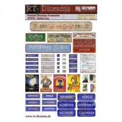 1/35 Printed Accessories: Signs Holland 1/35 Printed Accessories: Signs Holland