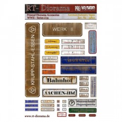 1/35 Printed Accessories: Signs Industry (Germany) 1/35 Printed Accessories: Signs Industry (Germany)