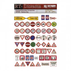 1/35 Printed Accessories: Traffic Signs 1/35 Printed Accessories: Traffic Signs