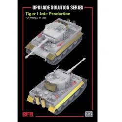 1/35 Tiger I Late Production Upgrade Detail set for RM-5080 1/35 Tiger I Late Production Upgrade Detail set for RM-5080