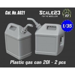 1/35 Plastic Gas Can 20L (2pcs) 1/35 Plastic Gas Can 20L (2pcs)