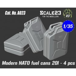 1/35 Modern Nato Fuel Cans 20L (4pcs) 1/35 Modern Nato Fuel Cans 20L (4pcs)