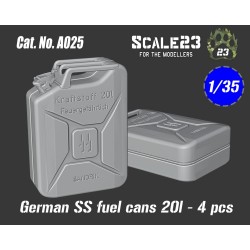 1/35 German SS Fuel Cans 20L (4pcs) 1/35 German SS Fuel Cans 20L (4pcs)