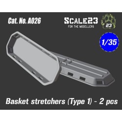 1/35 Basket Stretchers Type 1 (2pcs) 1/35 Basket Stretchers Type 1 (2pcs)