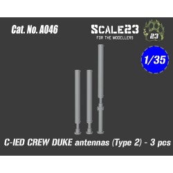 1/35 C-IED Crew Duke Antennas Type 2 (3pcs) 1/35 C-IED Crew Duke Antennas Type 2 (3pcs)