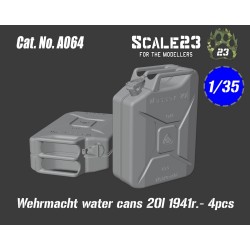 1/35 Wermacht Water Cans 20L 1941R. 20L (4pcs) 1/35 Wermacht Water Cans 20L 1941R. 20L (4pcs)