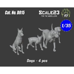 1/35 Dogs (4pcs) 1/35 Dogs (4pcs)