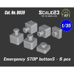 1/35 Emergency Stop Button (6pcs) 1/35 Emergency Stop Button (6pcs)