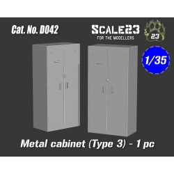 1/35 Metal Cabinet (Type 3) (1pc) 1/35 Metal Cabinet (Type 3) (1pc)