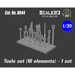 1/35 Tools Set (16 Elements) 1/35 Tools Set (16 Elements)