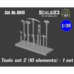 1/35 Tools Set 2 (10 Elements) 1/35 Tools Set 2 (10 Elements)
