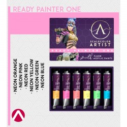 Ready Painter One (6 x 20ml Tube) - Artist Range Smooth Acrylic Paint Set Ready Painter One (6 x 20ml Tube) - Artist Range Smooth Acrylic Paint Set
