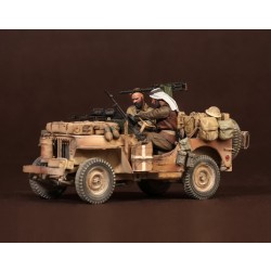 1/35 North Africa Crew of the Jeep SAS 1941-42 #2 (2 figures) 1/35 North Africa Crew of the Jeep SAS 1941-42 #2 (2 figures)