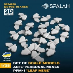 1/35 Anti-personal Mines PFM-1 Leaf Mine (20pcs) 1/35 Anti-personal Mines PFM-1 Leaf Mine (20pcs)