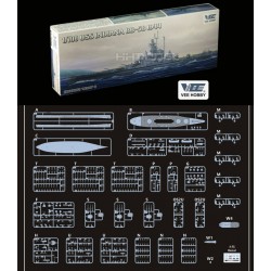 1/700 USS Indiana (BB-58) South Dakota-class Fast Battleship 1/700 USS Indiana (BB-58) South Dakota-class Fast Battleship