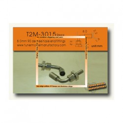Brown/Beige Mini 2 Way Flex File T2M Tuner Model Manufactory 