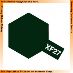 Enamel Paint XF-27 Flat Black Green (10ml) Enamel Paint XF-27 Flat Black Green (10ml)