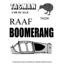 1/48 CAC Boomerang Canopy for Kiwi Wings kits 1/48 CAC Boomerang Canopy for Kiwi Wings kits