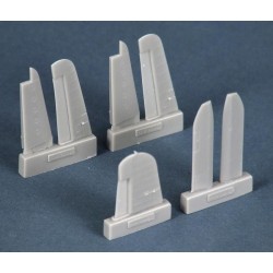 1/72 Vought F4U-1D Corsair Control Surfaces for Tamiya kit 1/72 Vought F4U-1D Corsair Control Surfaces for Tamiya kit