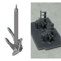 1/700 Pre-war Titanic/Olympic Main Anchor Set for Hobby Boss/Revell kits
