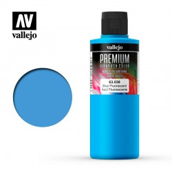 Premium Colour Acrylic Paint - Blue Fluo (200ml/6.76fl.oz) Premium Colour Acrylic Paint - Blue Fluo (200ml/6.76fl.oz)