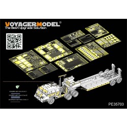 1/35 WWII US M25 Tank Transporter Detail-up Set for Tamiya kit #35230 1/35 WWII US M25 Tank Transporter Detail-up Set for Tamiya kit #35230
