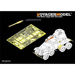 1/35 WWII Soviet BA-10 Armoured Vehicle Detail-up Set for HobbyBoss #83840 kit 1/35 WWII Soviet BA-10 Armoured Vehicle Detail-up Set for HobbyBoss #83840 kit