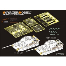 1/35 WWII King Tiger Final Version Detail Set for MENG Models #TS-031 1/35 WWII King Tiger Final Version Detail Set for MENG Models #TS-031