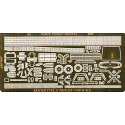 1/700 Royal Navy Type 23 Frigate Detail-up Set for White Ensign Model HMS Norfolk (1 PE) 1/700 Royal Navy Type 23 Frigate Detail-up Set for White Ensign Model HMS Norfolk (1 PE)