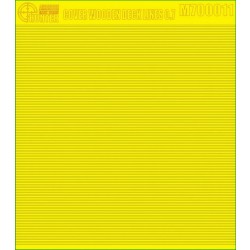 1/700 Cover Wooden Deck Lines Paint Mask (Width: 0.7mm) 1/700 Cover Wooden Deck Lines Paint Mask (Width: 0.7mm)