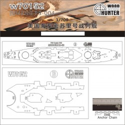1/700 USS Missouri (BB-63) Battleship Wooden Deck for Meng Model #PS004 1/700 USS Missouri (BB-63) Battleship Wooden Deck for Meng Model #PS004